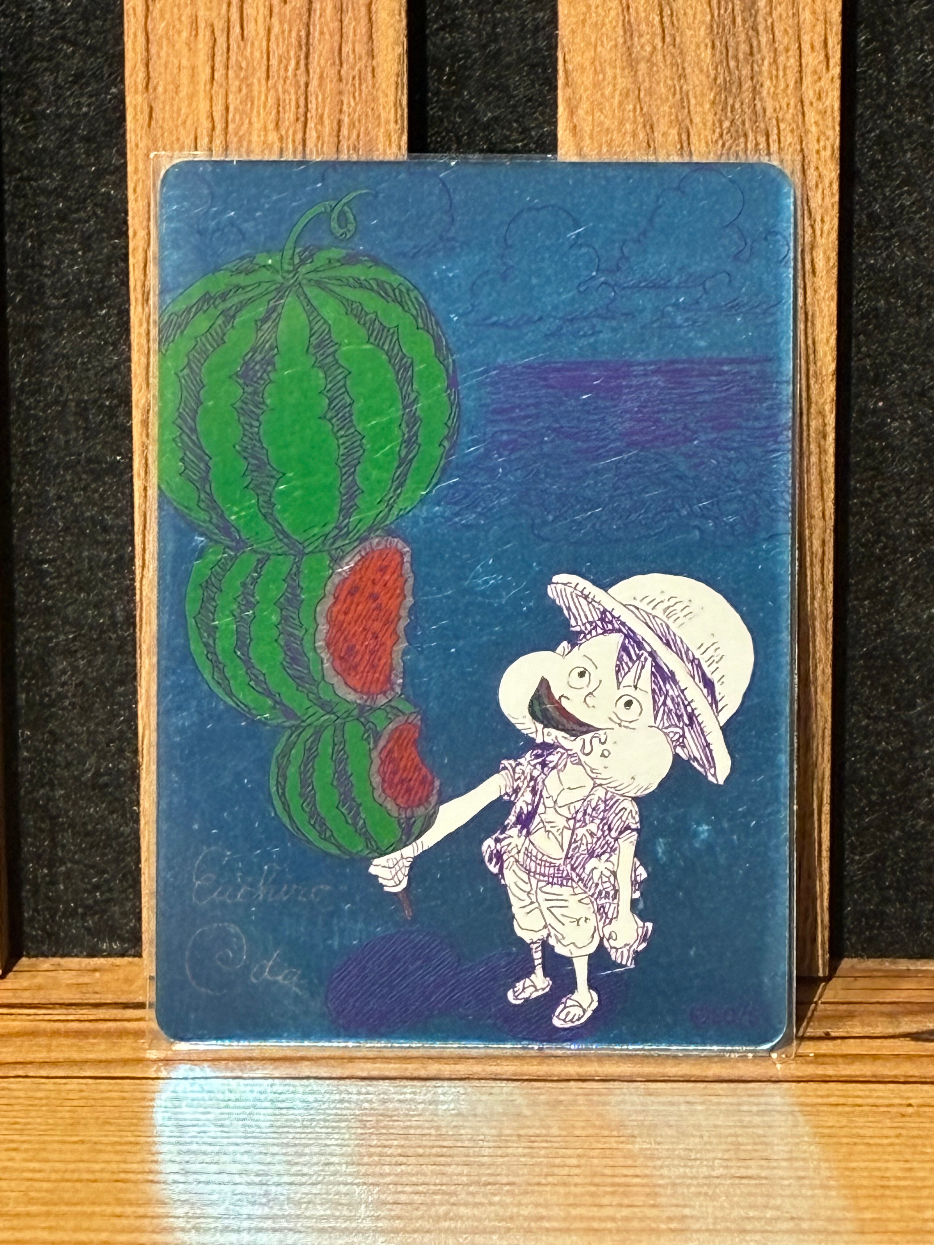 CARTE ONE PIECE LUFFY PASTÈQUE - NATSUCOMI 2026