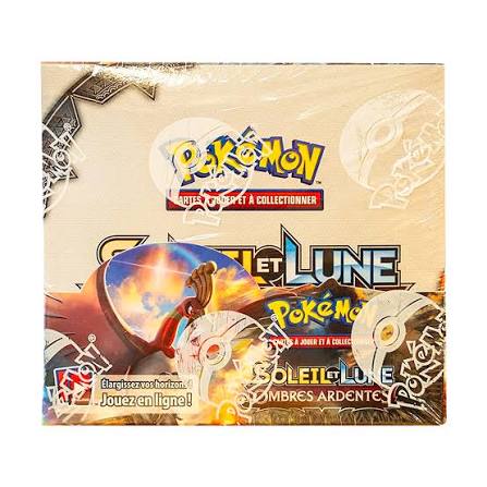 Display - Pokemon - Soleil Et Lune  Ombres Ardentes  - Scellé - 🇫🇷