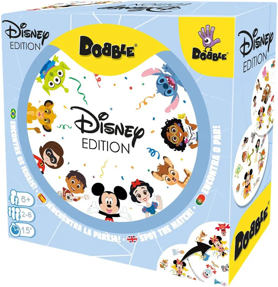 Dobble Disney sur fond blanc