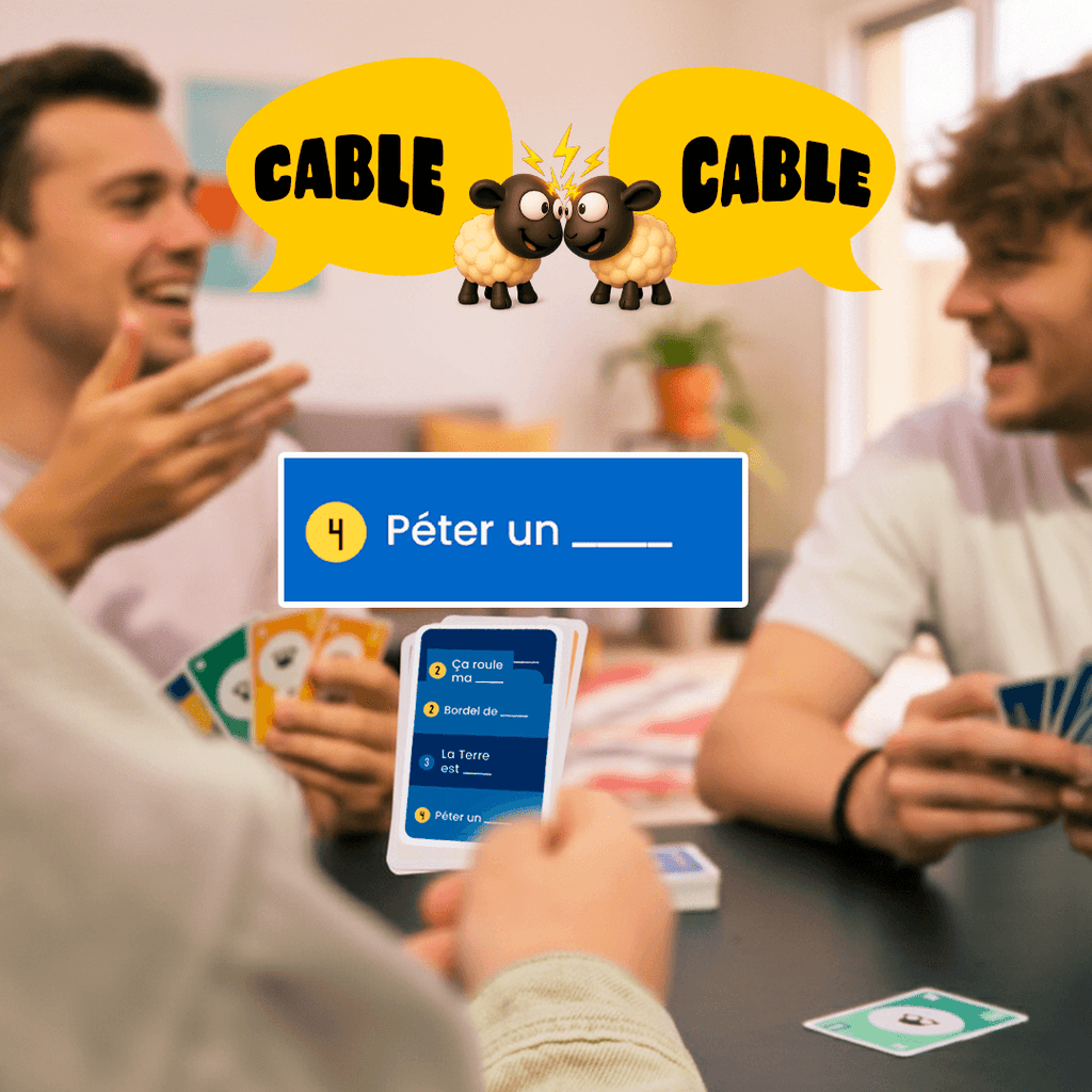 mouton mouton — joueurs et cartes en situation