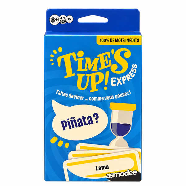 Time’s Up! Express sur fond blanc
